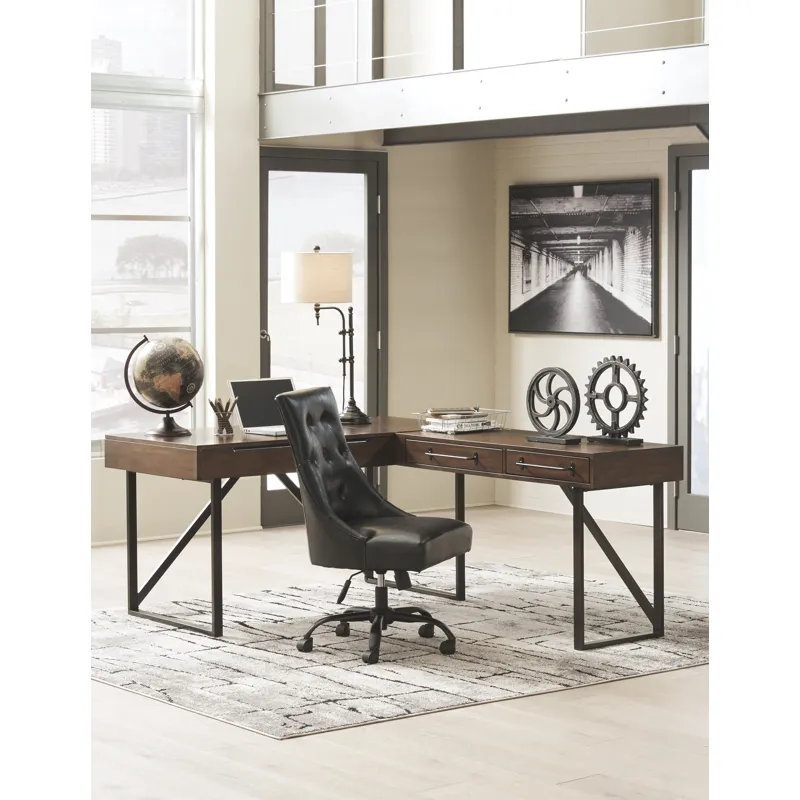 Starmore 2-Piece Home Office Lift Top Desk