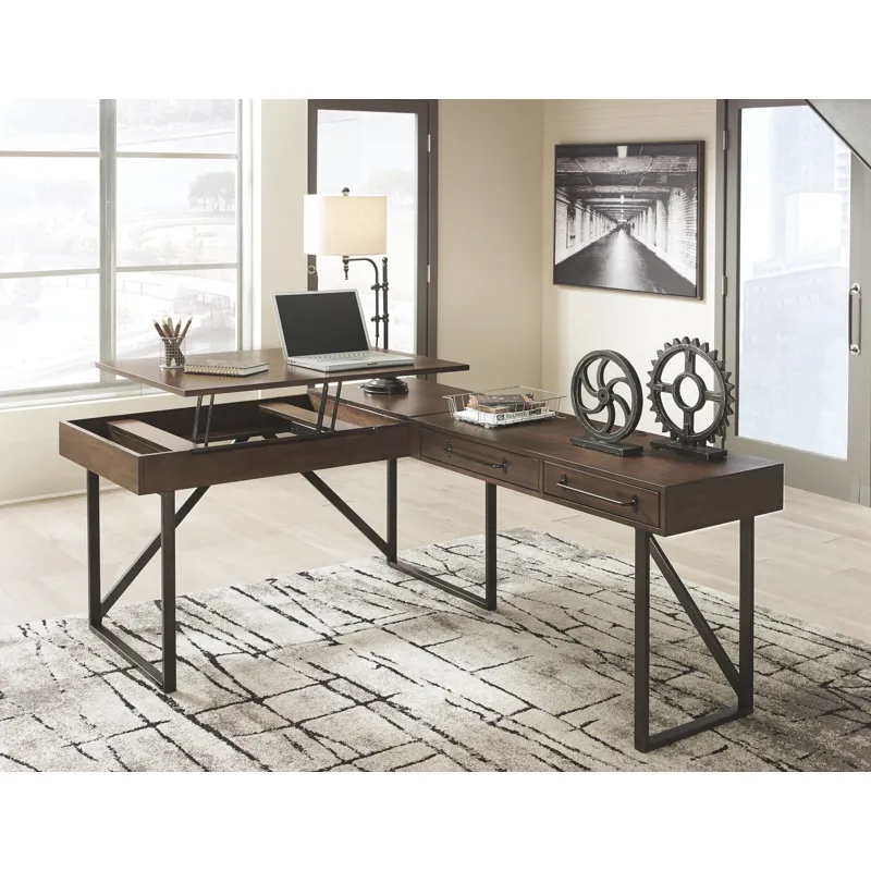 Starmore Home Office Desk with Return