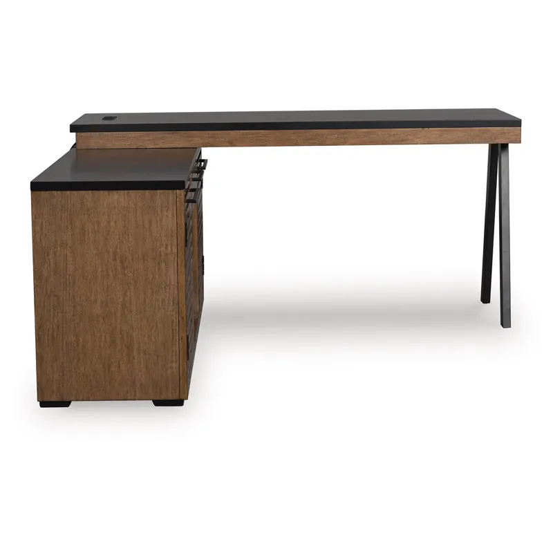 Kallari Credenza with Desk Return