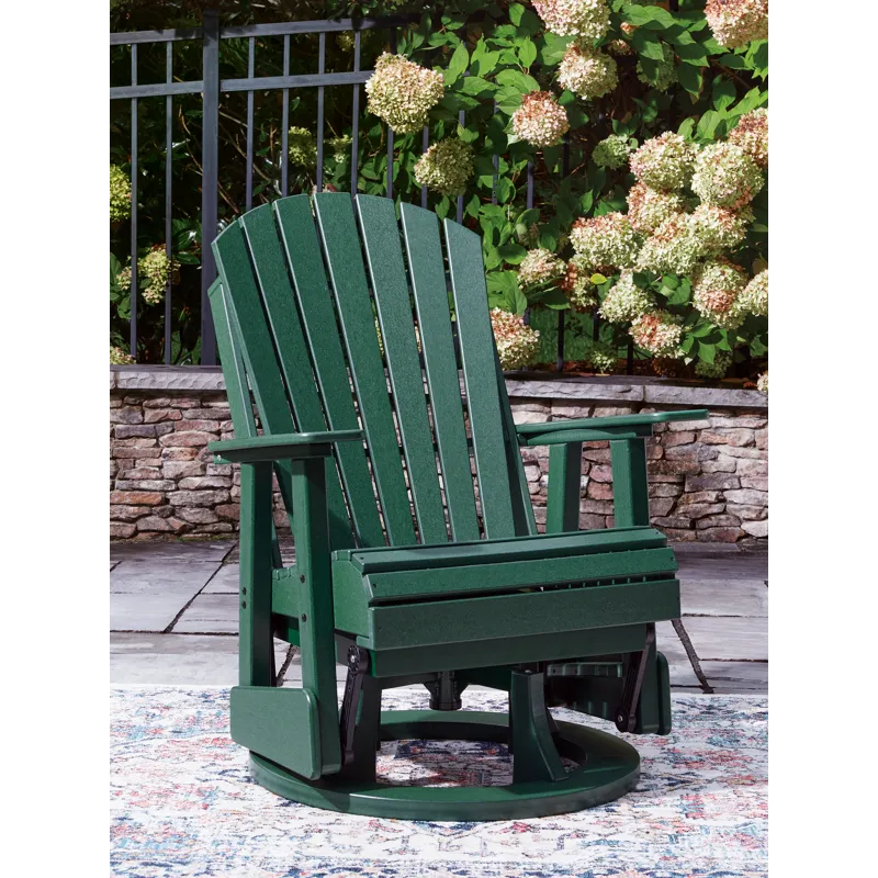 Hyland Wave Outdoor Swivel Glider Chair