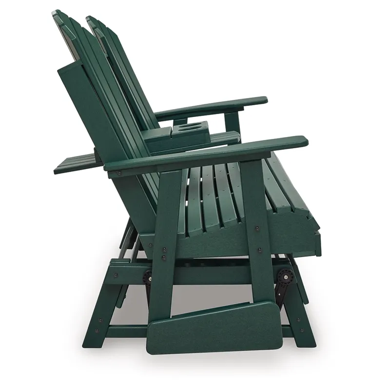 Shell Beach Outdoor Loveseat Glider