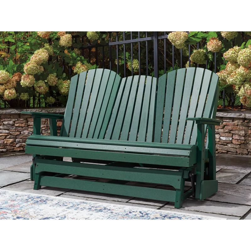 Shell Beach Outdoor Loveseat Glider