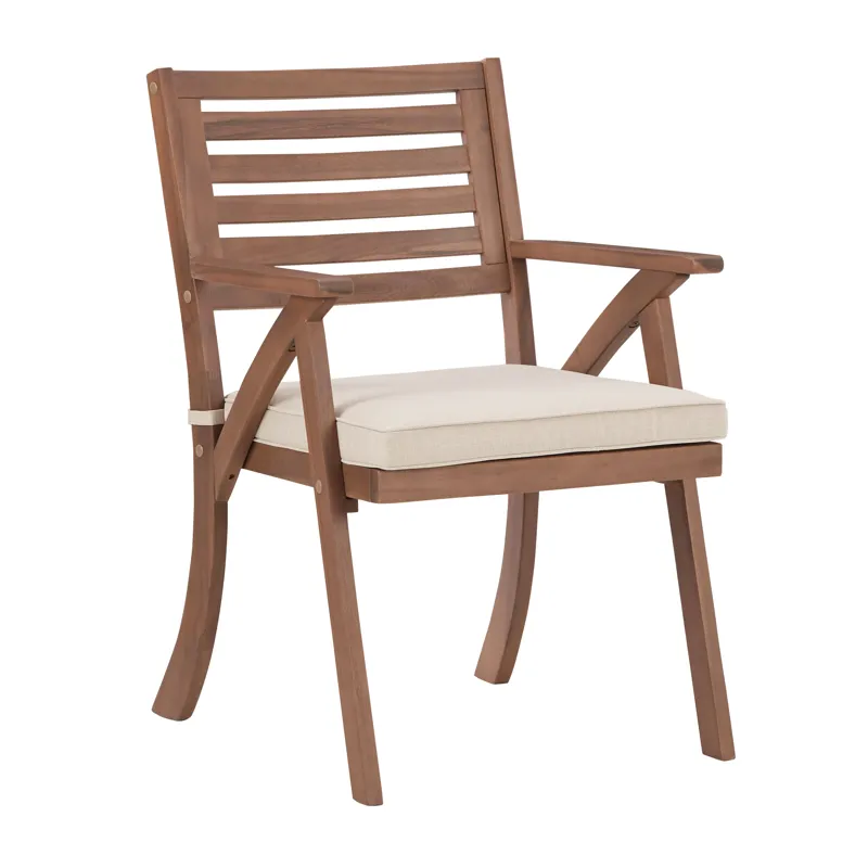Vallerie Outdoor Chairs with Table Set (Set of 3)
