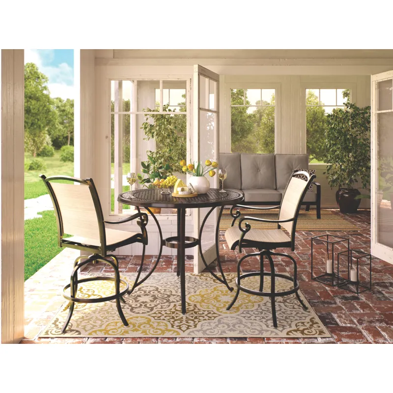 Bass Lake Sling Bar Stool (Set of 2)