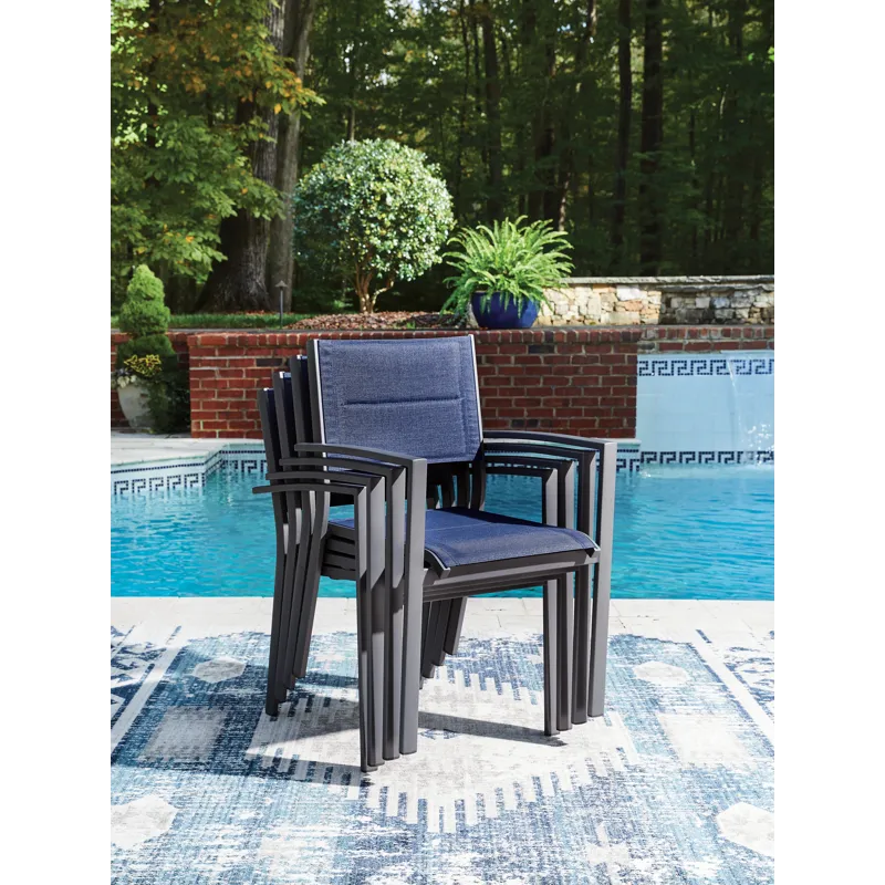 Rocky Creek Outdoor Sling Arm Chair (Set of 4)