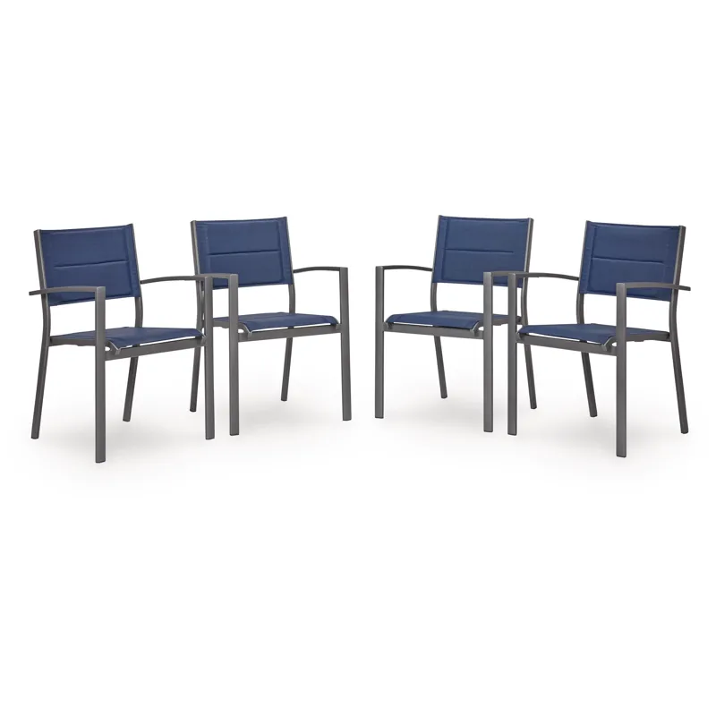 Rocky Creek Outdoor Sling Arm Chair (Set of 4)