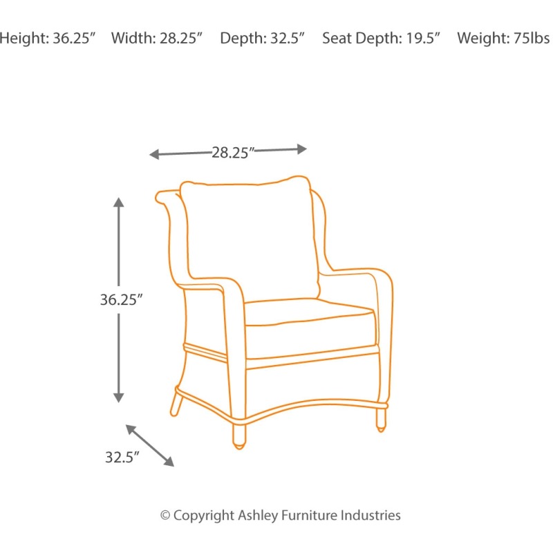 Abbots Court Lounge Chair (Set of 2)