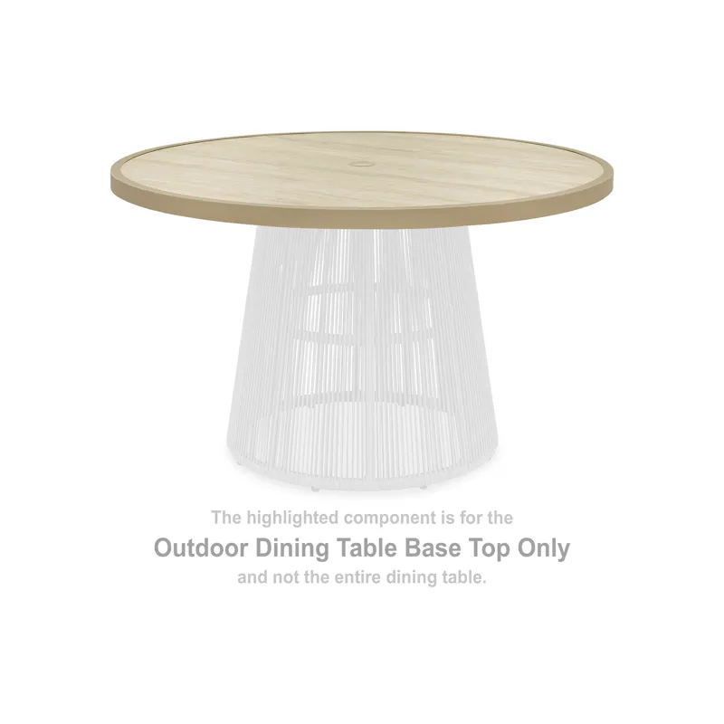 Orchard Beach Outdoor Dining Table Base Top