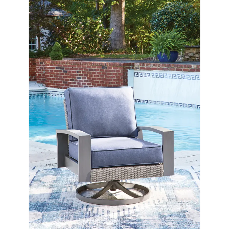 Dillon Beach Outdoor Swivel Lounge Chair with Cushion