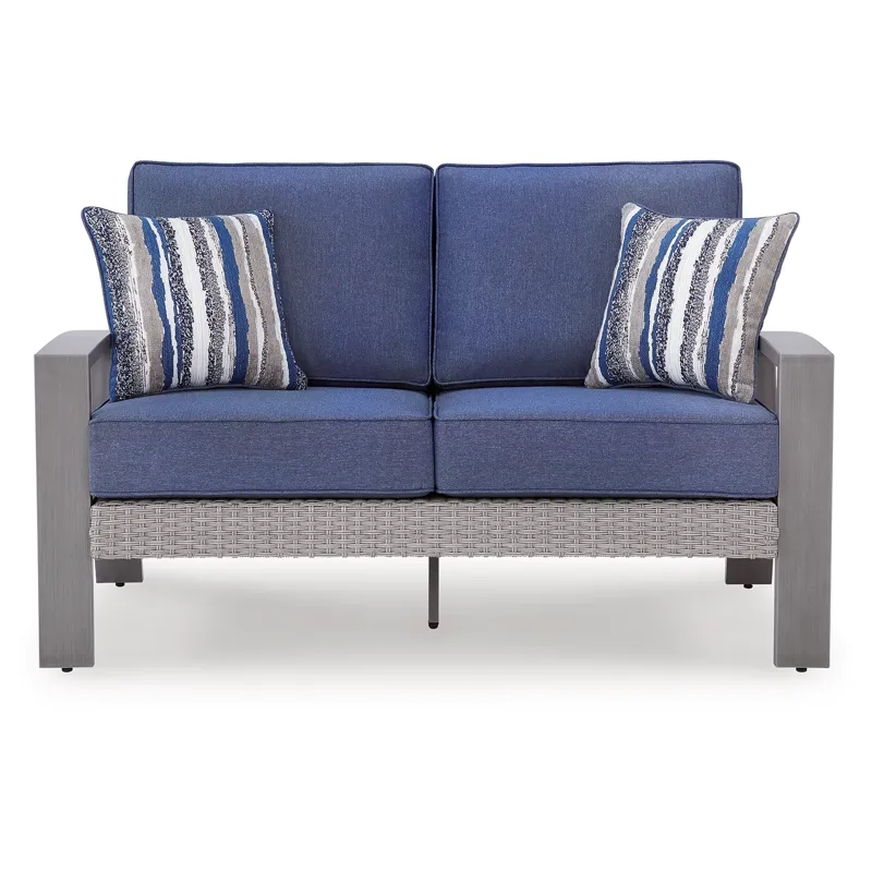 Half Moon Beach Outdoor Loveseat with Cushion