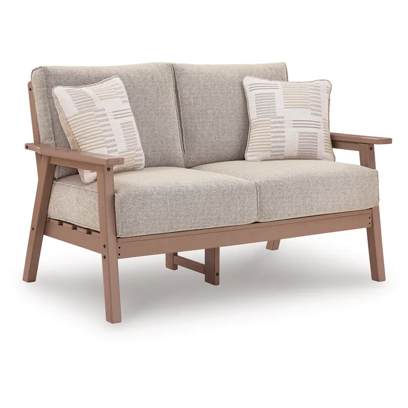 Cliffs Beach Outdoor Loveseat with Cushion