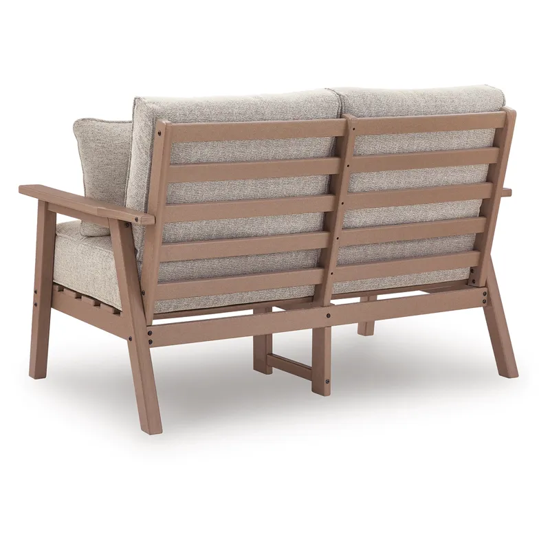 Cliffs Beach Outdoor Loveseat with Cushion
