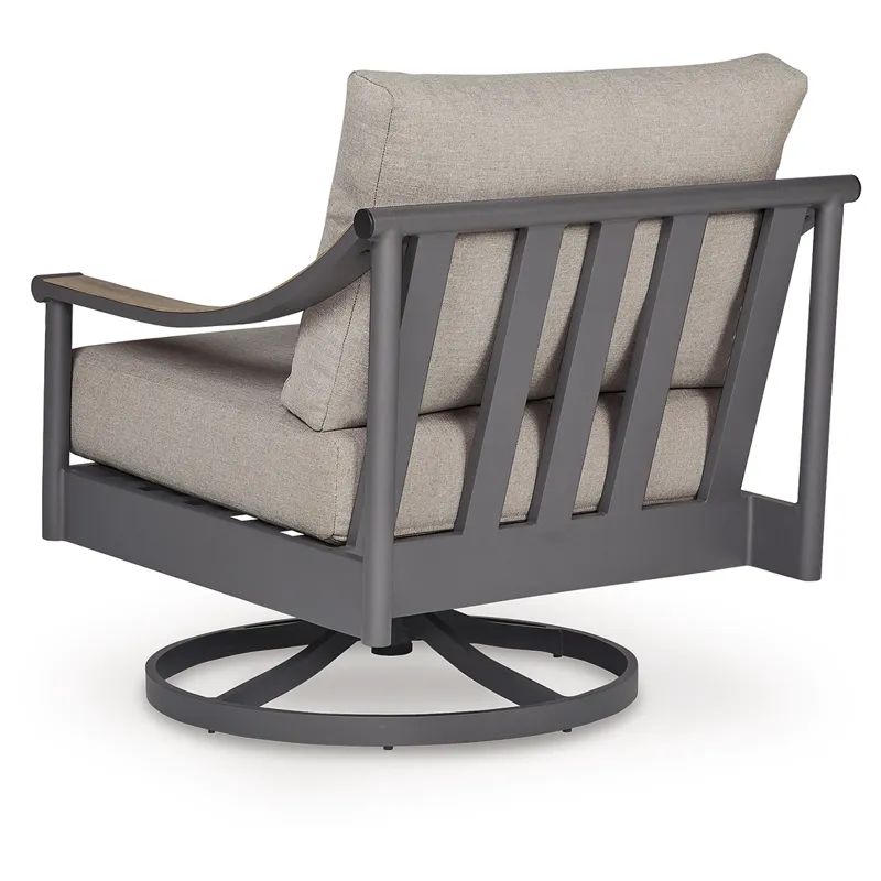 North Island Outdoor Swivel Lounge with Cushion