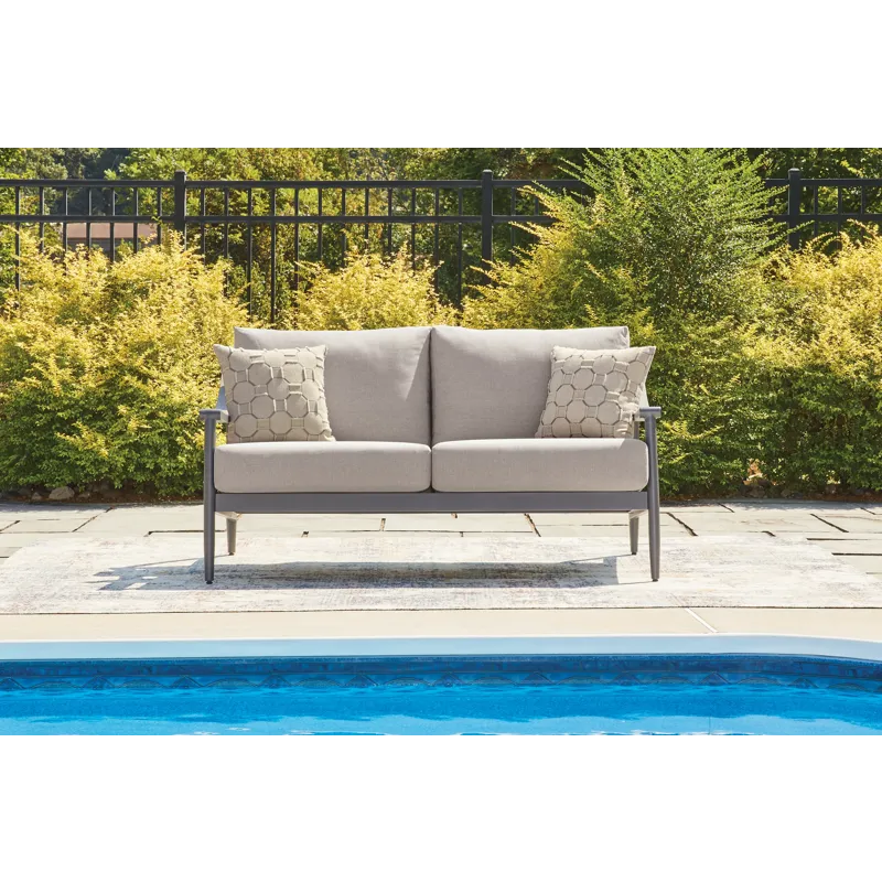 North Island Outdoor Loveseat with Cushion