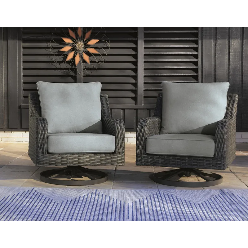 Elite Park Swivel Lounge Chair (Set of 2)