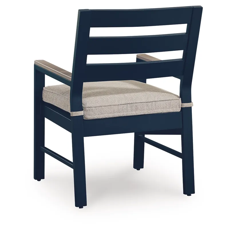 Mabry Shores Outdoor Arm Chair with Cushion (Set of 2)