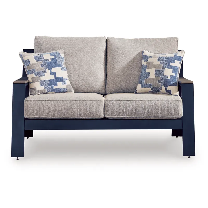 East Beach Outdoor Loveseat with Cushion