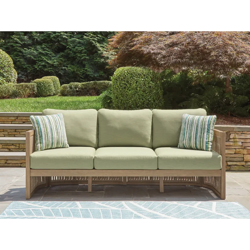 Serena Shores Outdoor Sofa with Cushion