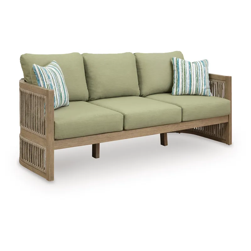 Serena Shores Outdoor Sofa with Cushion