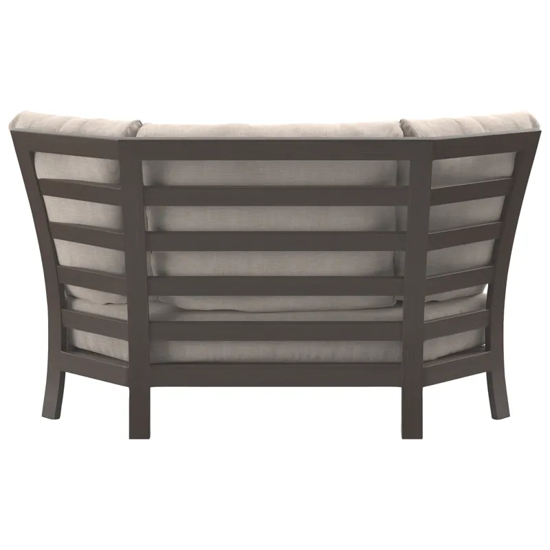 Cordova Reef Curved Corner Chair with Cushion