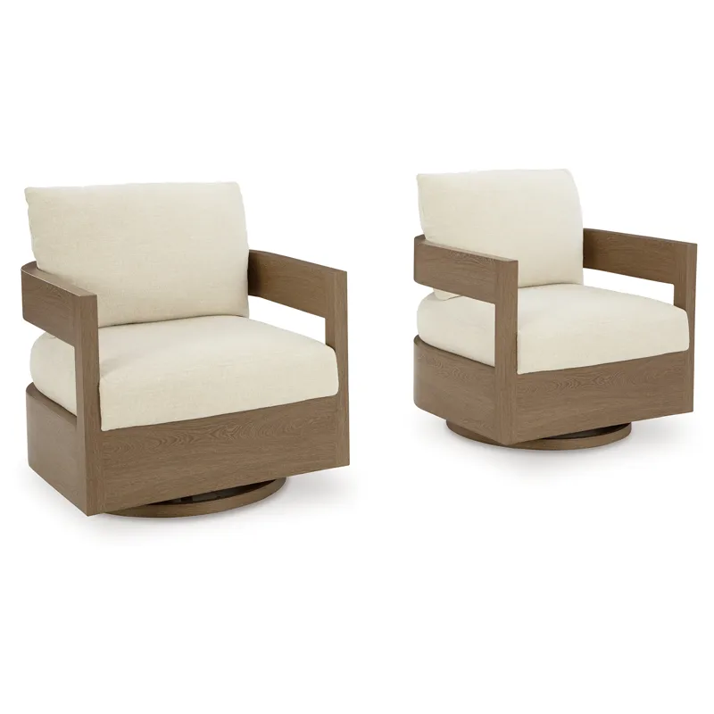 Serene Bay Outdoor Swivel Glider Chair with Cushion
