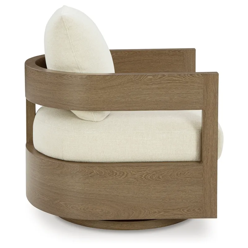 Serene Bay Outdoor Swivel Glider Chair with Cushion