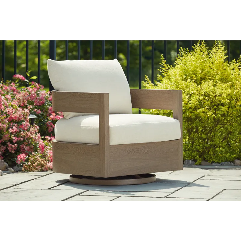 Serene Bay Outdoor Swivel Glider Chair with Cushion