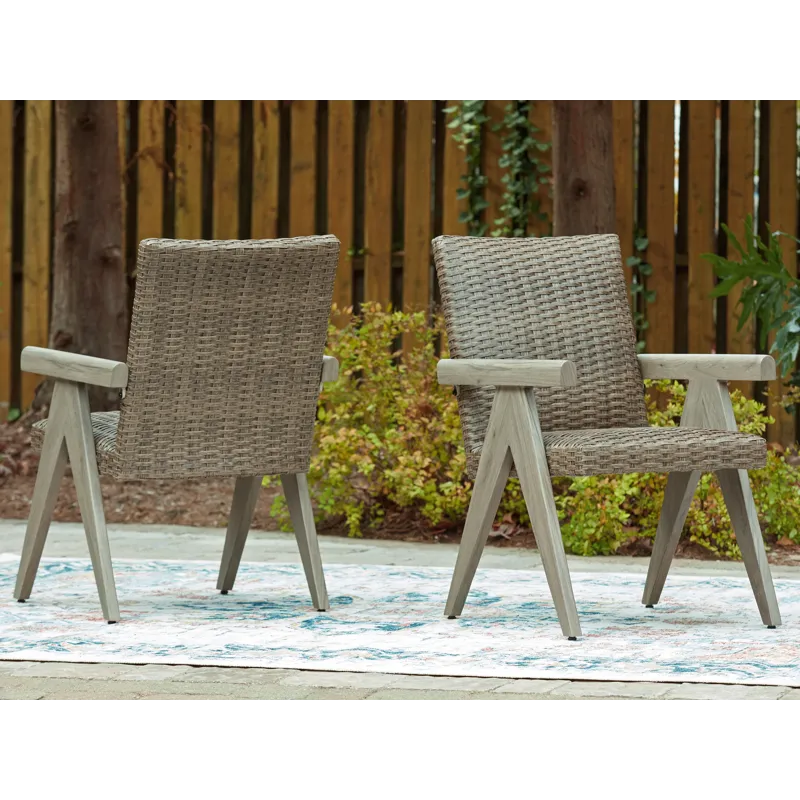 Cliff Trails Outdoor Arm Chair (Set of 2)