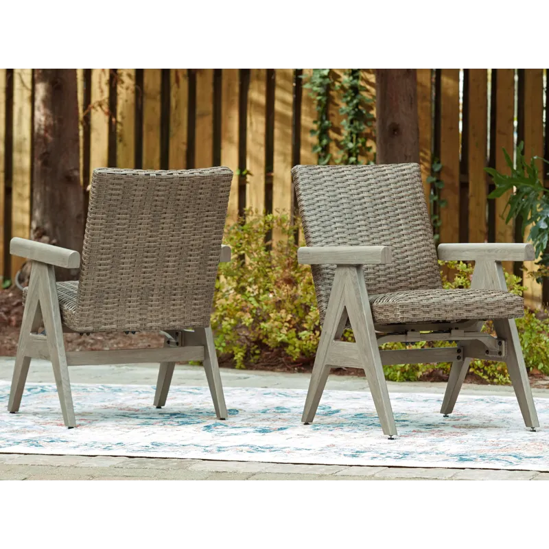 Cliff Trails Outdoor Rocking Arm Chair (Set of 2)