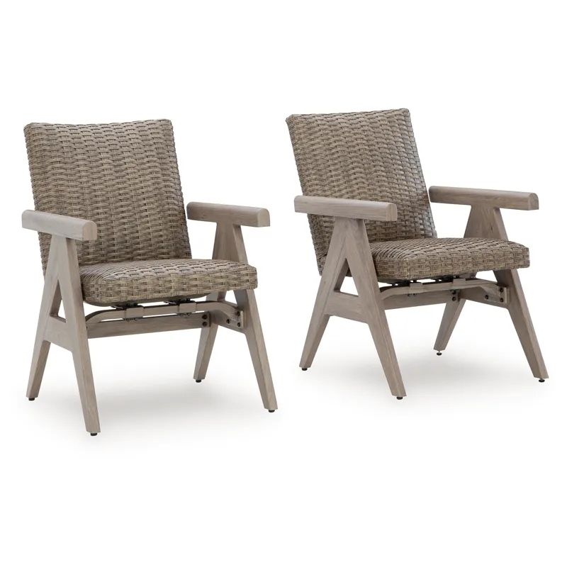 Cliff Trails Outdoor Rocking Arm Chair (Set of 2)