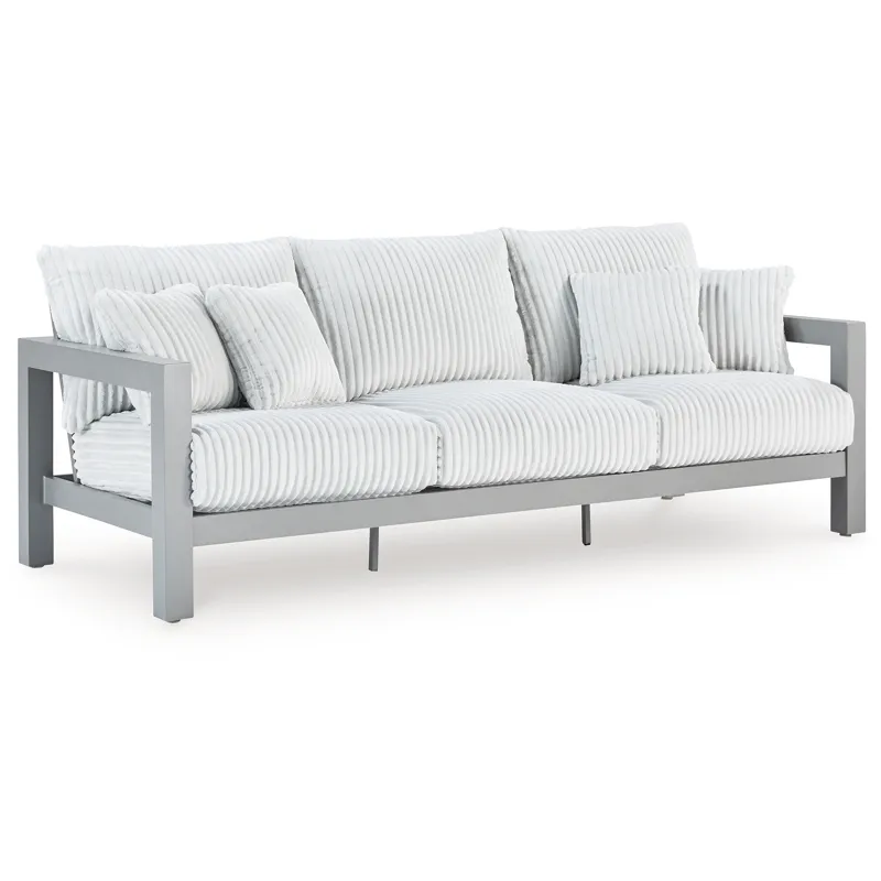 Hurley Park Outdoor Sofa, 2 Lounge Chairs and Coffee Table