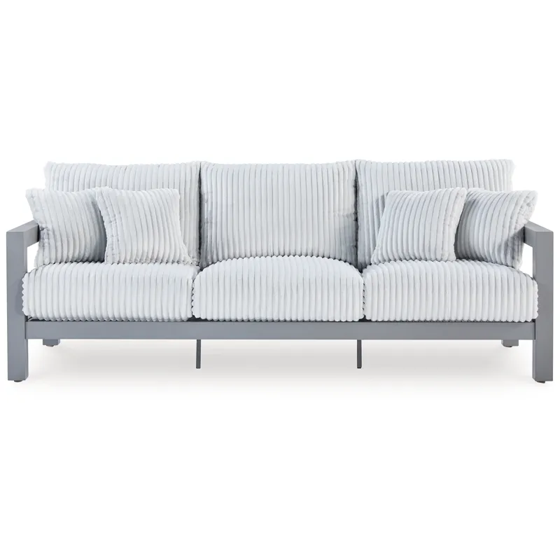 Hurley Park Outdoor Sofa, 2 Lounge Chairs and Coffee Table