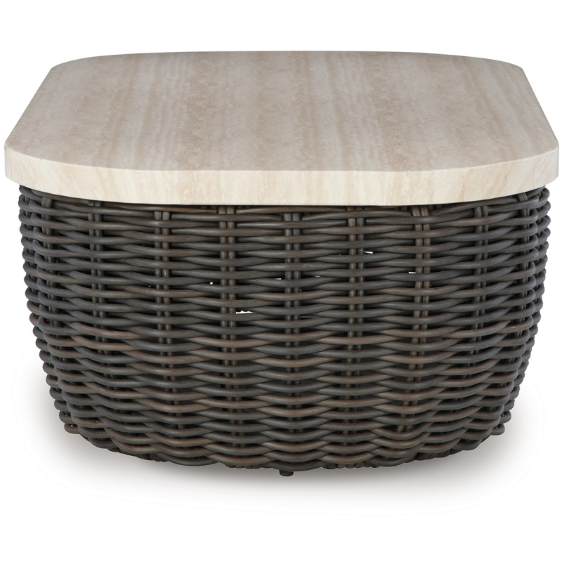 Kimora Outdoor Coffee Table - Thumbnail 2