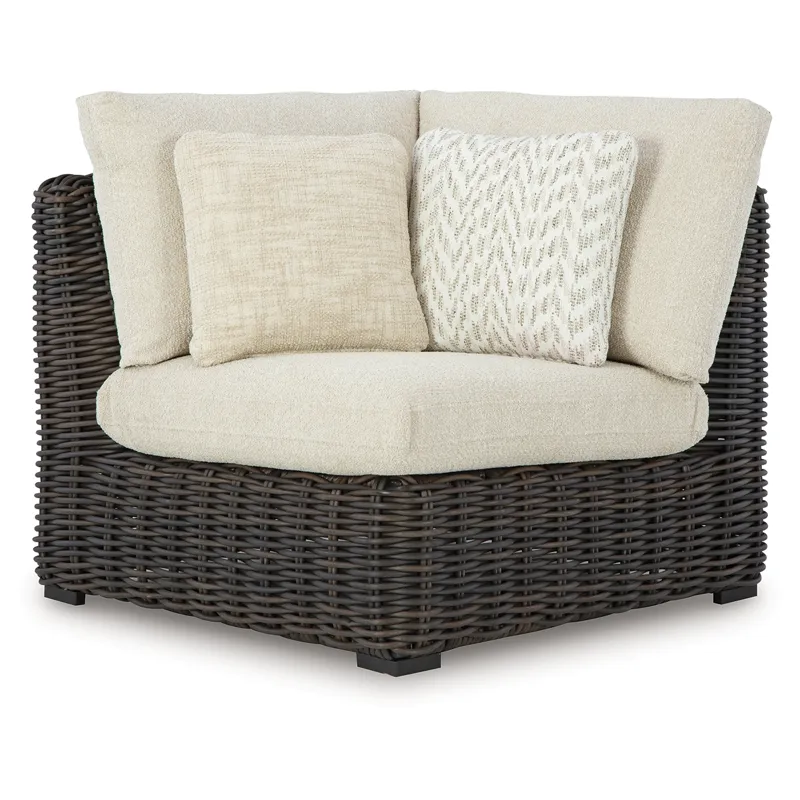 Kimora Outdoor Corner Chair with Cushion