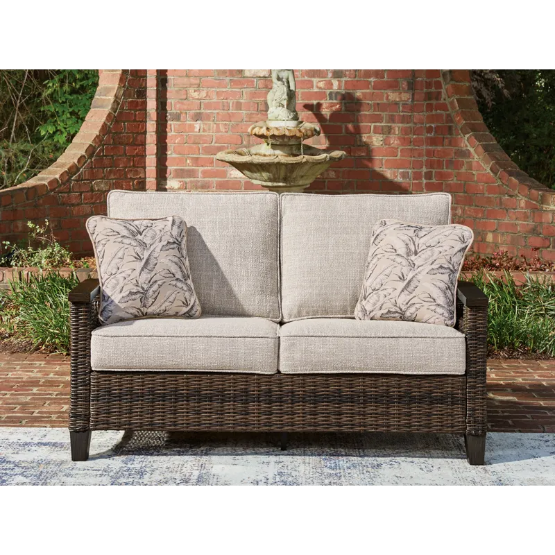 Drakes Beach Outdoor Loveseat with Cushion