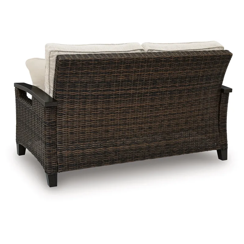 Drakes Beach Outdoor Loveseat with Cushion