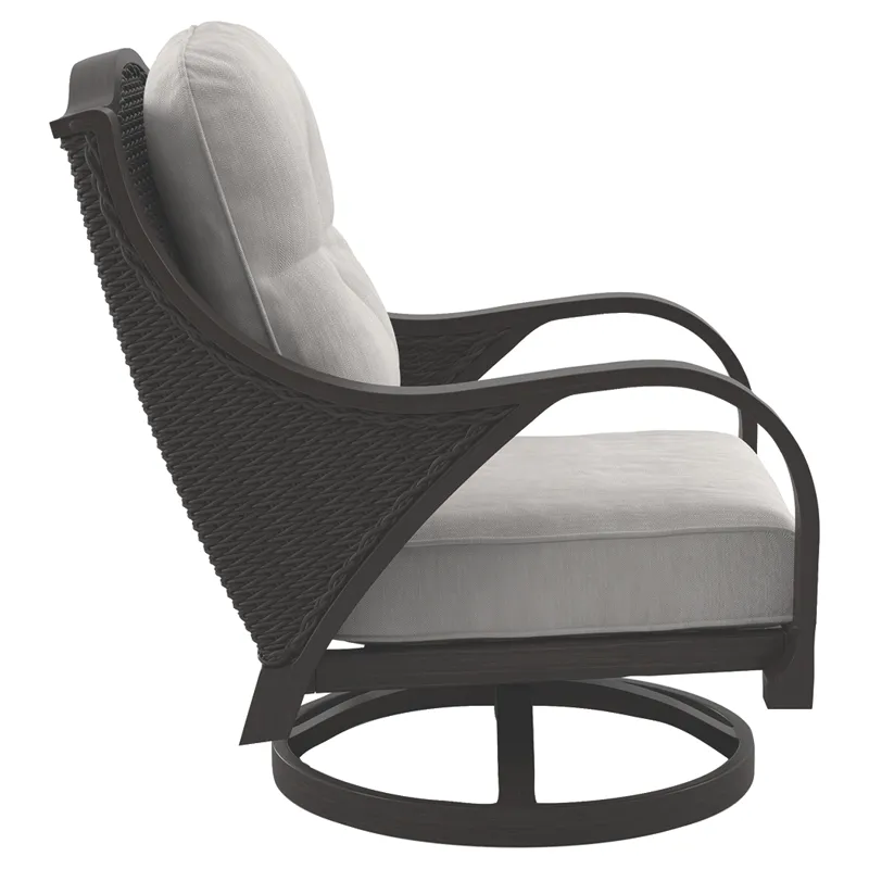 Marsh Creek Swivel Lounge with Cushion (Set of 2)