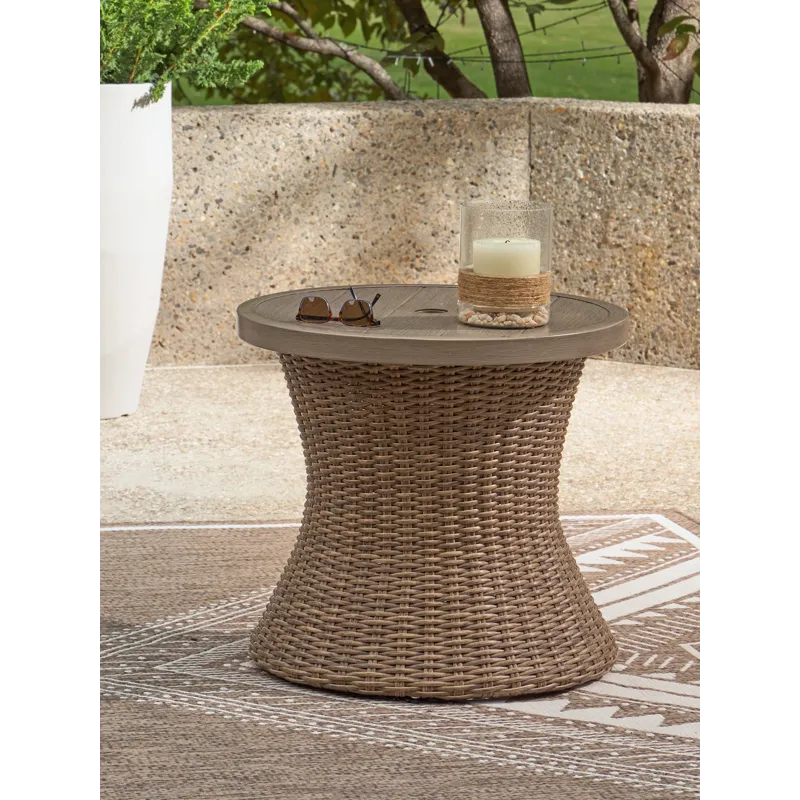Revare Beach Outdoor End Table