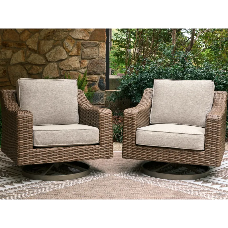 Laguna Heights Swivel Lounge with Cushion