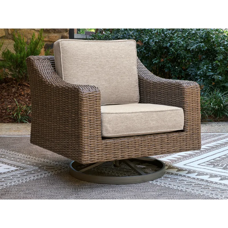 Laguna Heights Swivel Lounge with Cushion