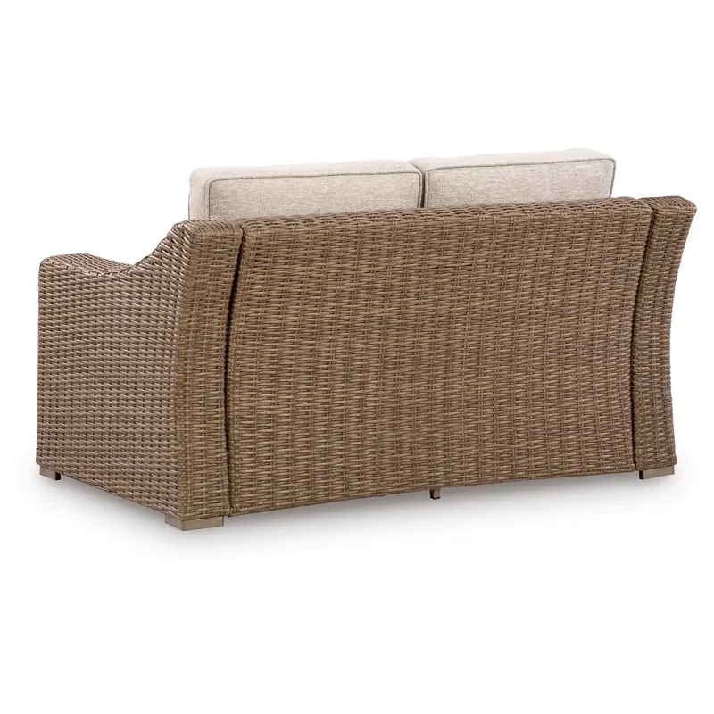 Revare Beach Outdoor Loveseat with Cushion