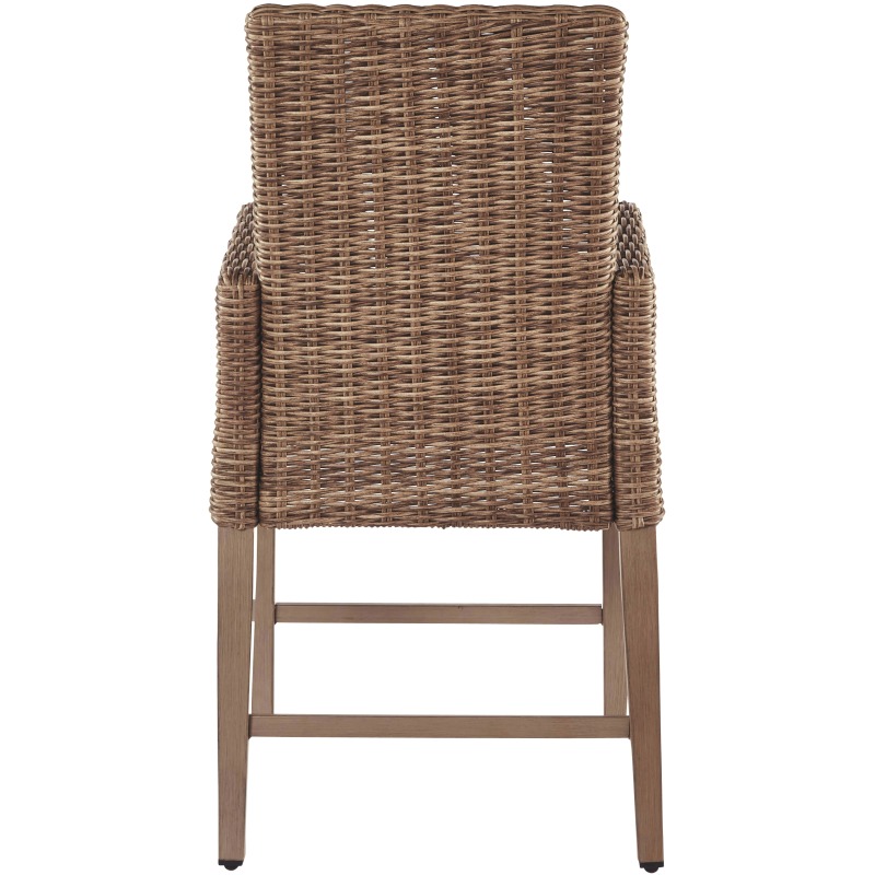 Beachcroft Bar Stool with Cushion (Set of 2)