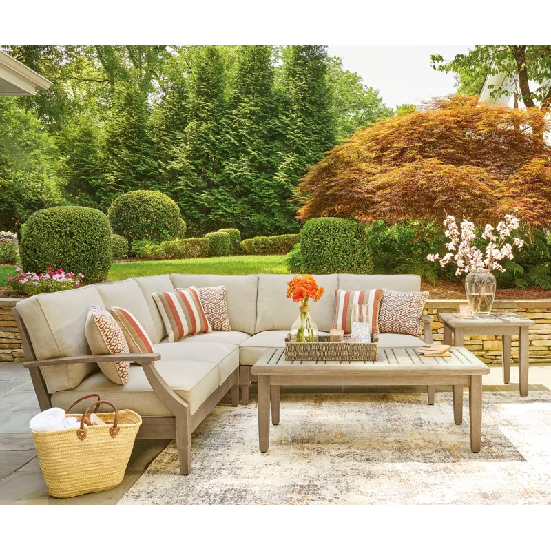 Clare View 3-Piece Outdoor Sectional