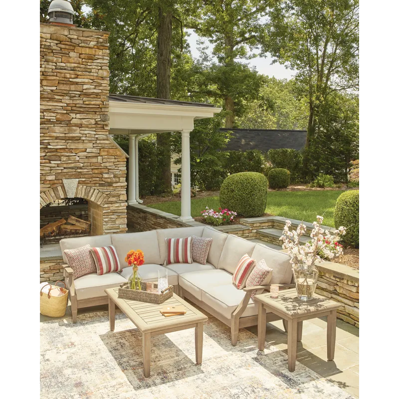Clare View 3-Piece Outdoor Sectional