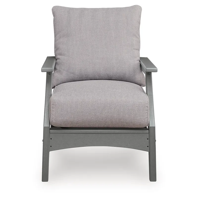 Lone View Bay Outdoor Lounge Chair with Cushion