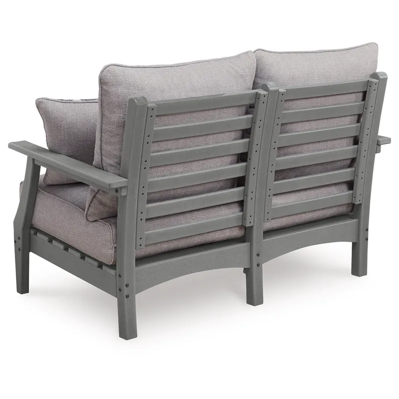 Lone View Bay Outdoor Loveseat with Cushion