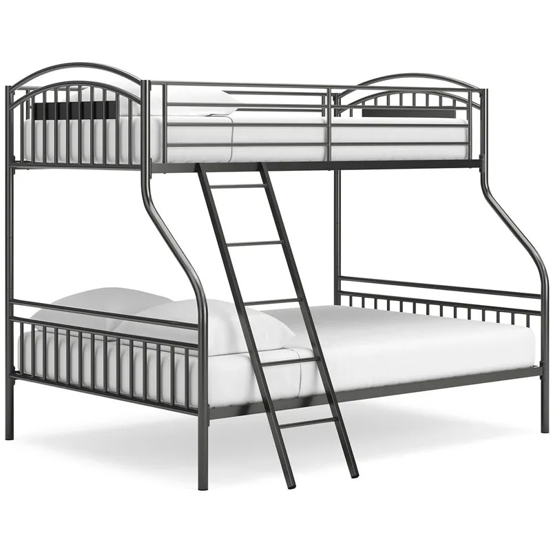 Lanceburg Twin over Full Bunk Bed with Ladder