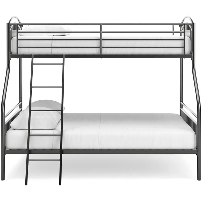 Lanceburg Twin over Full Bunk Bed with Ladder