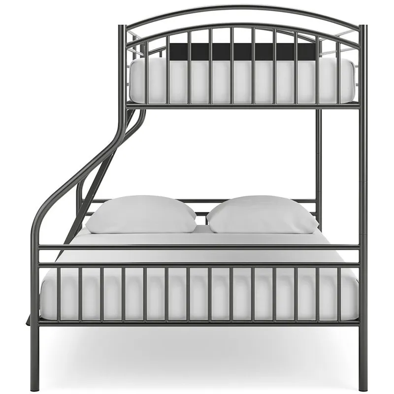 Lanceburg Twin over Full Bunk Bed with Ladder