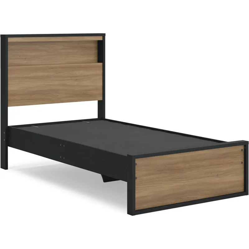 Kozmour Bookcase Complete Bed Frame